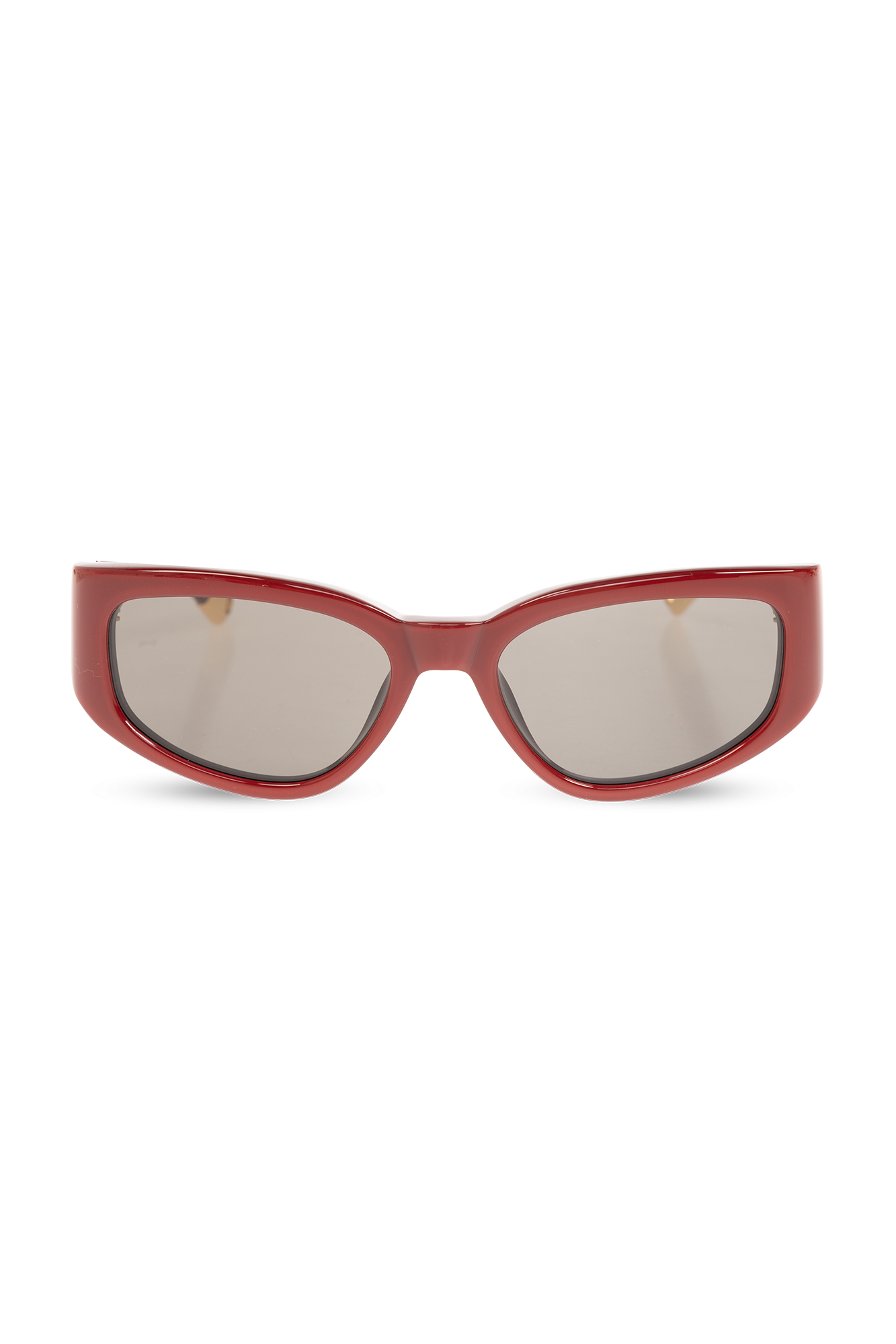 サングラス JACQUEMUS SUN GLASS (JAC60C3SUN 000) Black rectangular-frame sunglasses Jacquemus - unisex